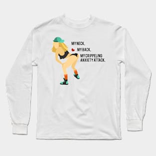 SHITTY MENTAL HEALTH MEMES Long Sleeve T-Shirt